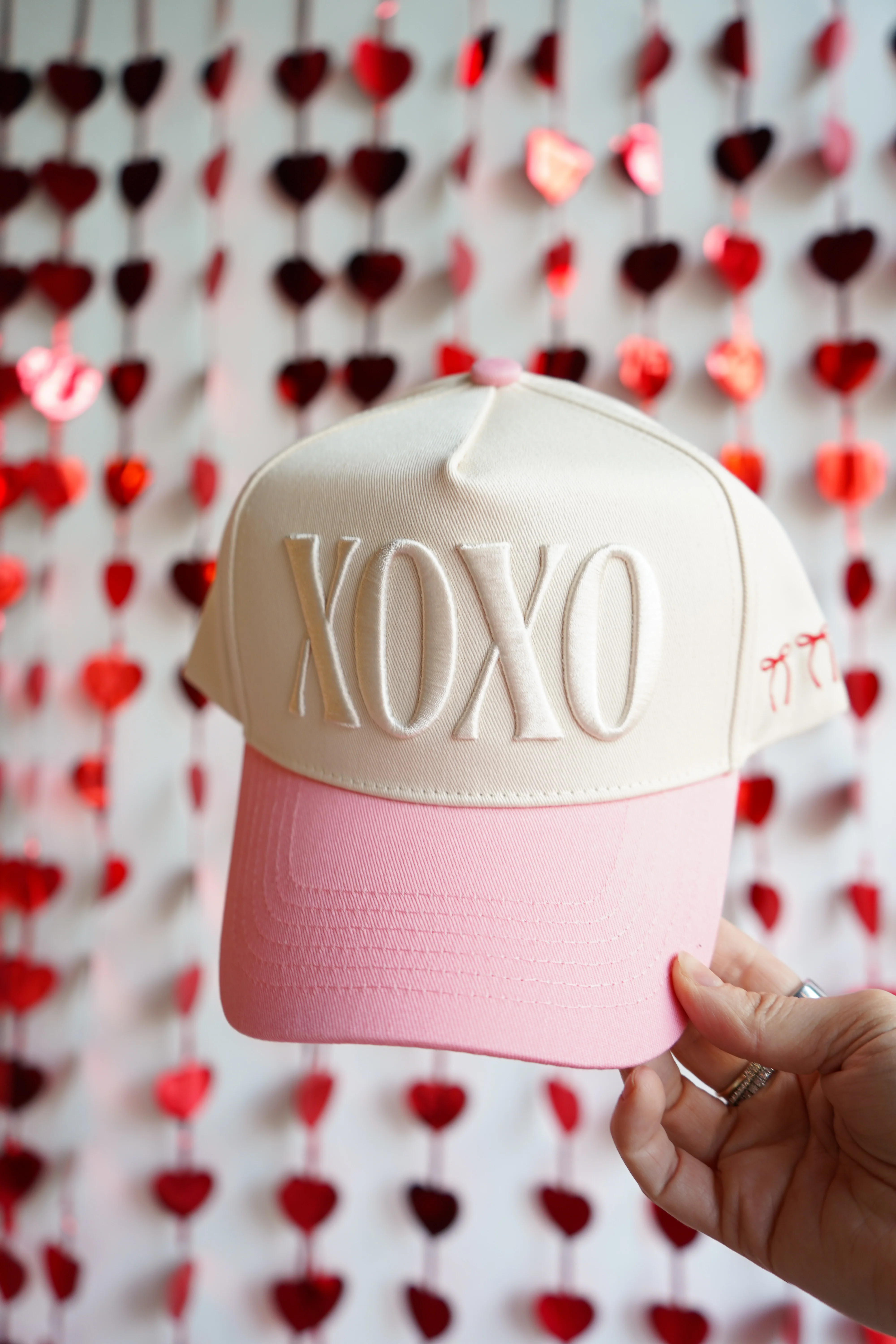 XOXO - Pink Vintage Hat | KenzKustomz