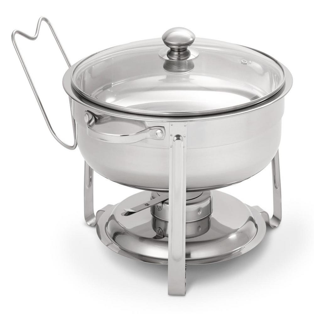 Oster Sangerfield 4.5 Qt. 6-Piece Stainless Steel Chafing Dish Set | The Home Depot