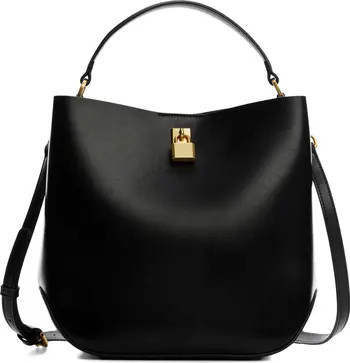 Padlock Faux Leather Shopper Bag | Nordstrom