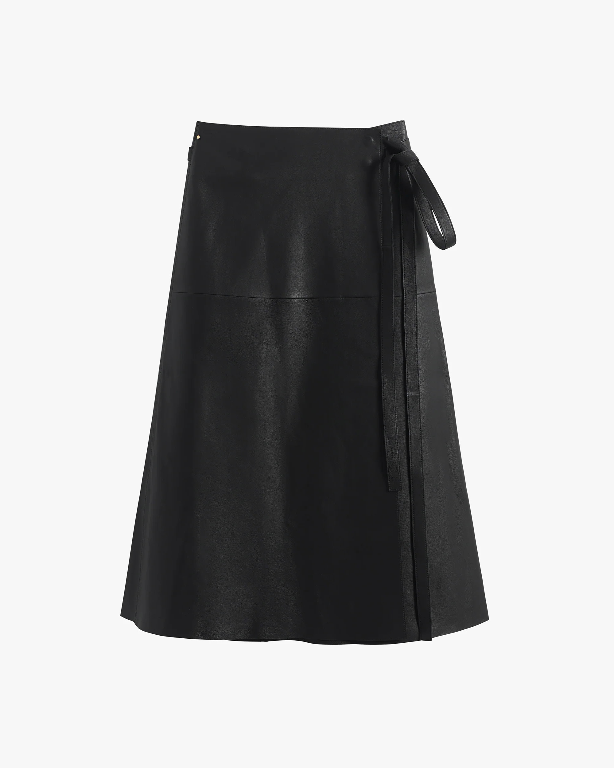 Leather Wrap Skirt | Cuyana