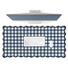 Scallope\u0064\u200c Green Checkered Desk Mat Cute Pastel Large Gaming Mouse Pad Gingham Kawaii C... | Amazon (US)