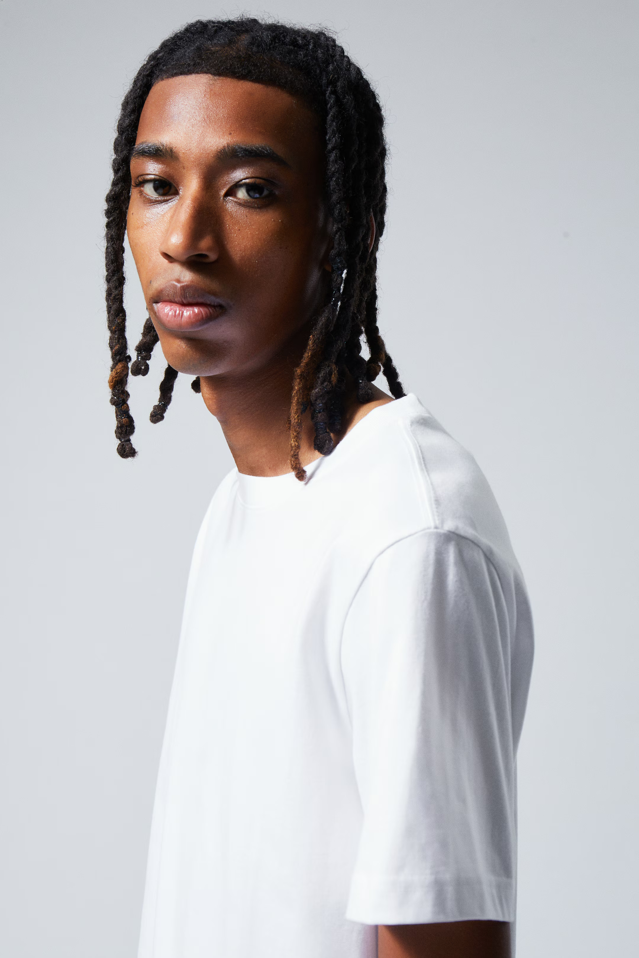 Short Boxy Heavyweight T-shirt | H&M (UK, MY, IN, SG, PH, TW, HK)