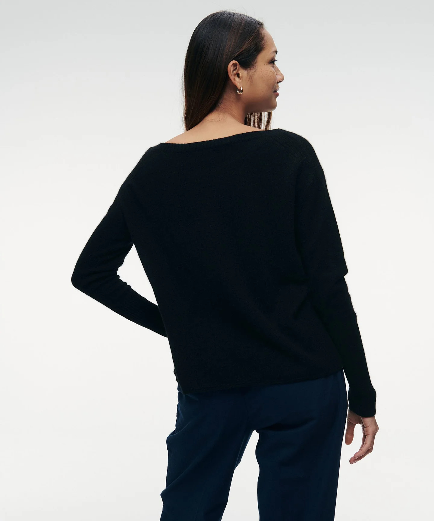 Cashmere Boatneck Sweater | NAADAM