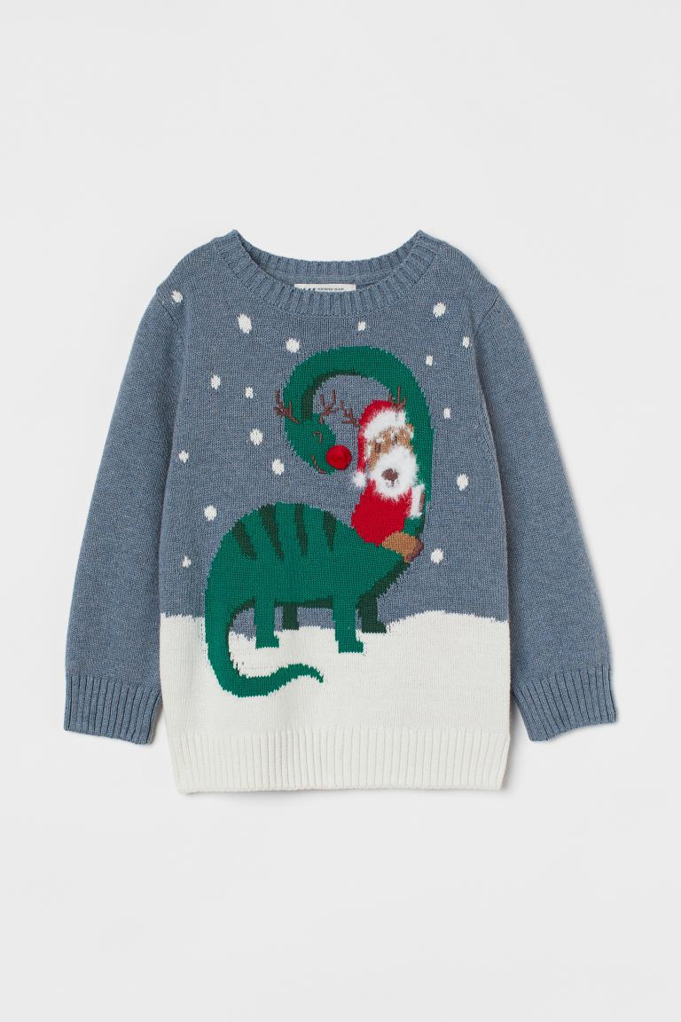 Christmas-motif Sweater | H&M (US + CA)