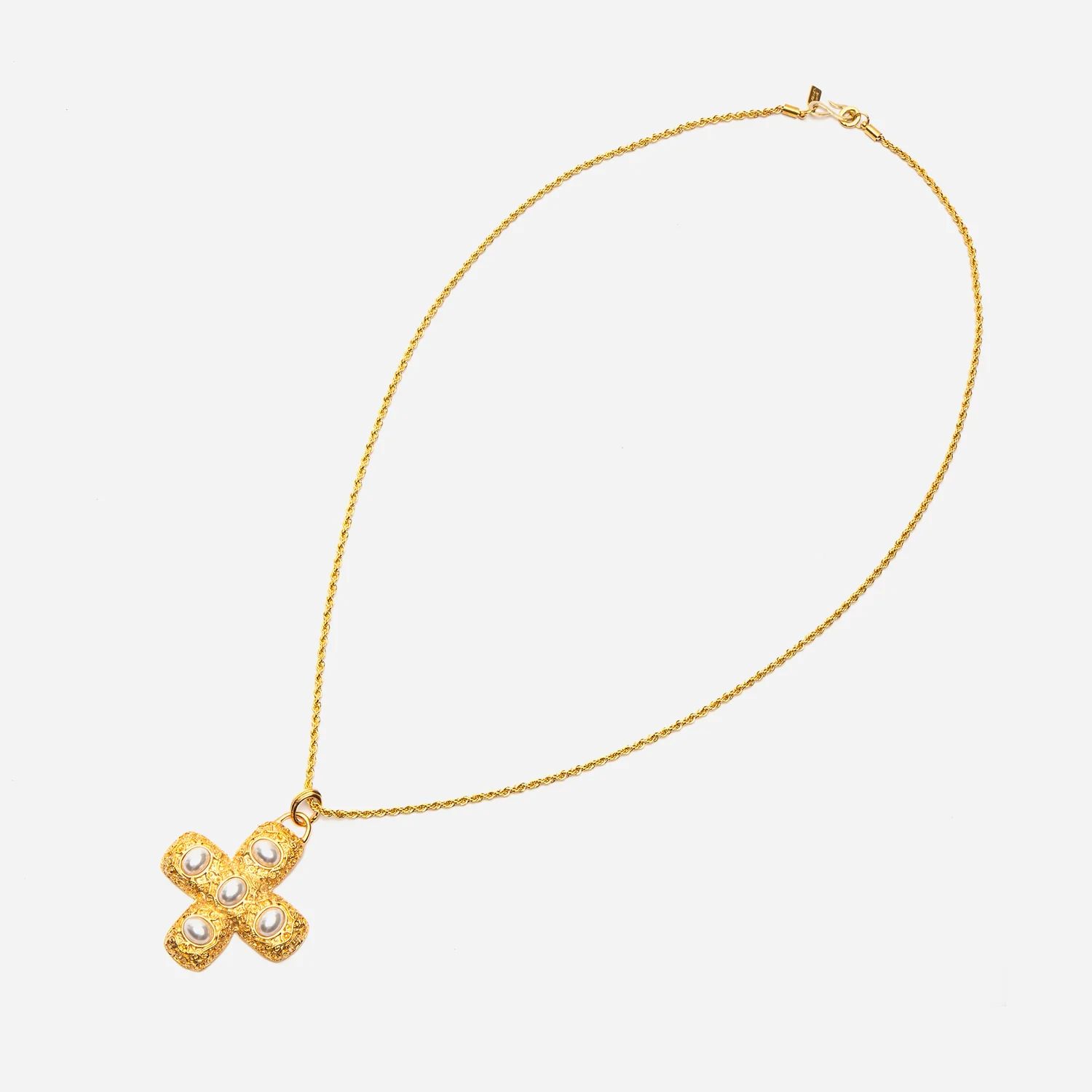 Gold Cross Necklace | 