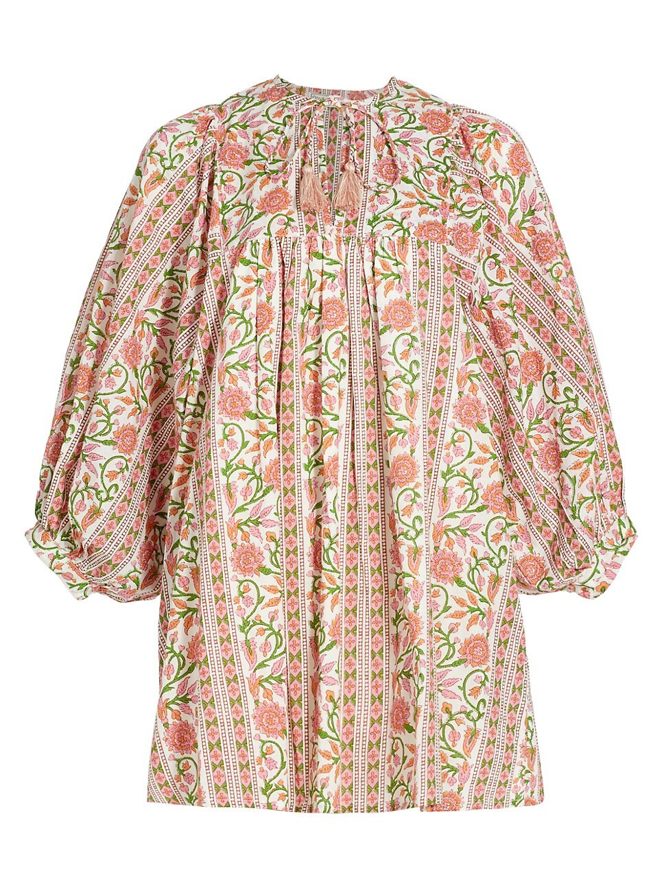 Daisy Boxy Floral Minidress | Saks Fifth Avenue