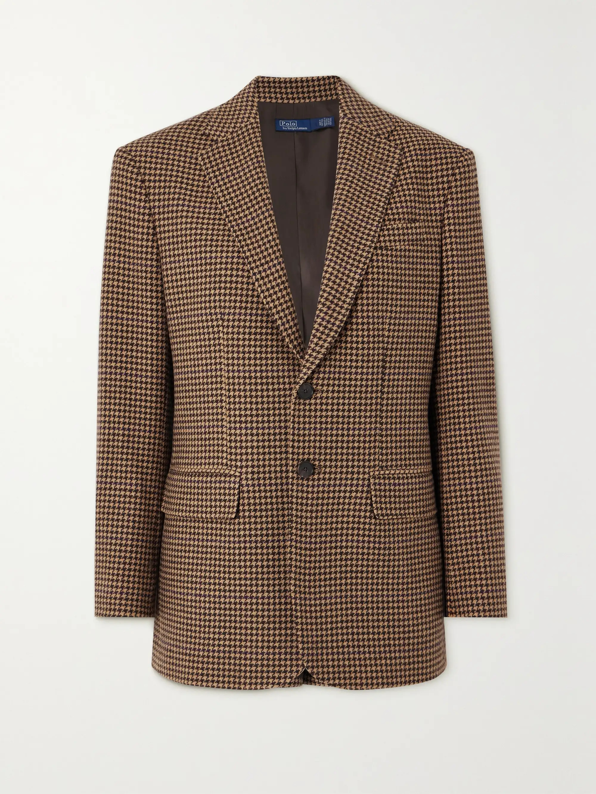Houndstooth tweed blazer | NET-A-PORTER (US)