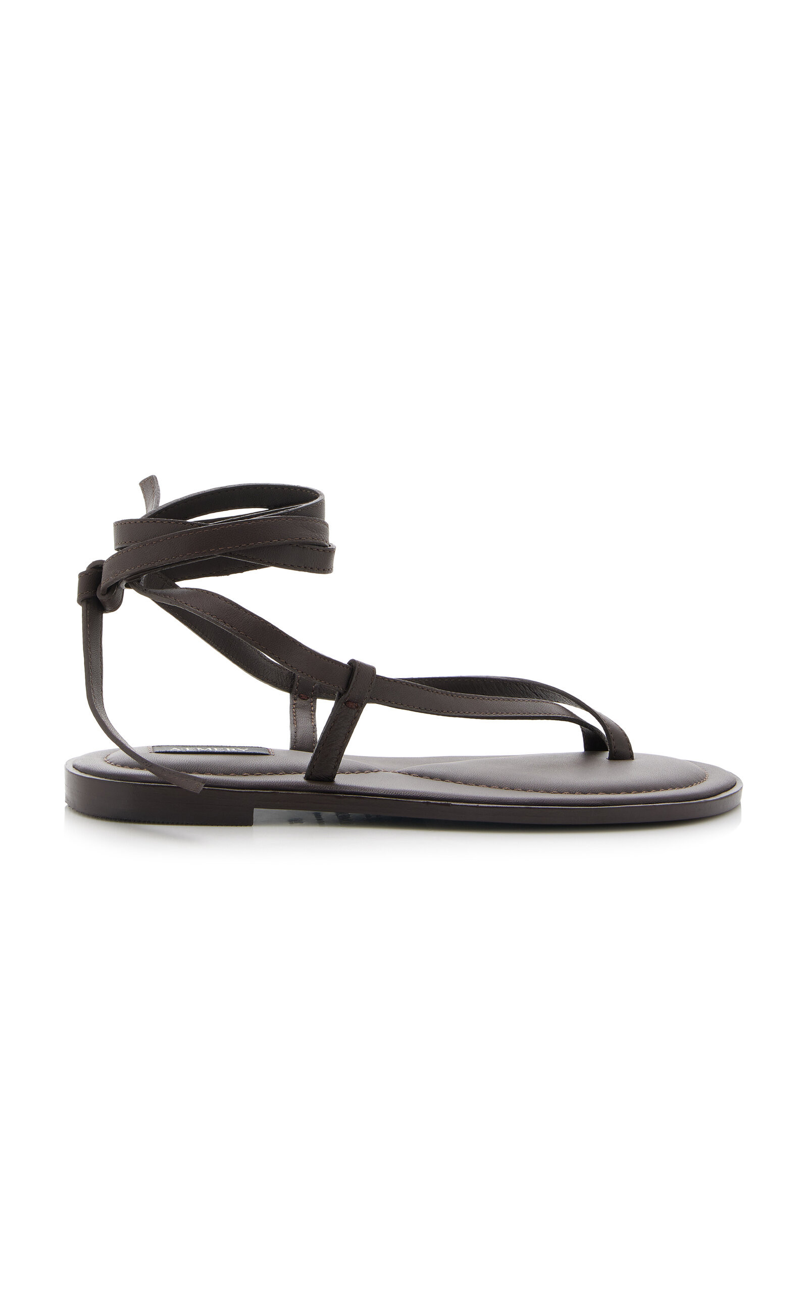 Elliot Leather Wrap Sandals | Moda Operandi (Global)