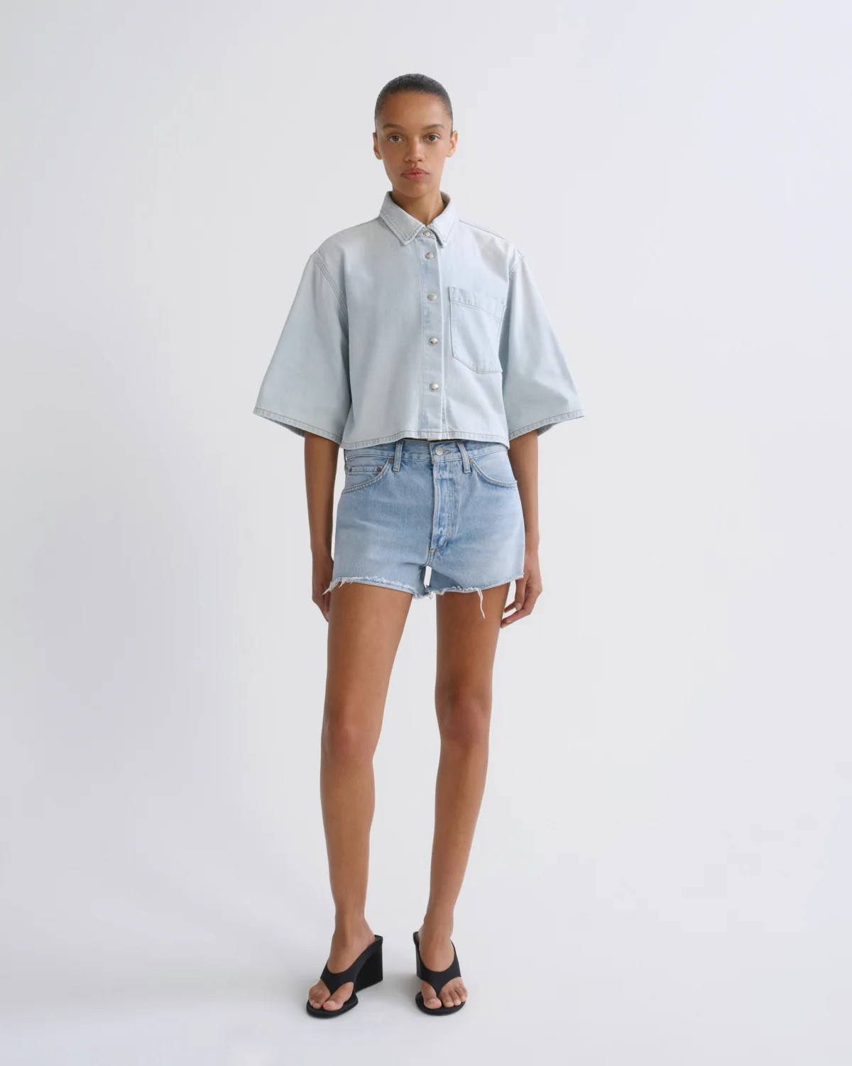 Parker Vintage Cut Off Short in Comeback | AGOLDE