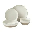 Better Homes & Gardens Cream 16-Piece Dinnerware Set by Dave & Jenny Marrs | Walmart (US)