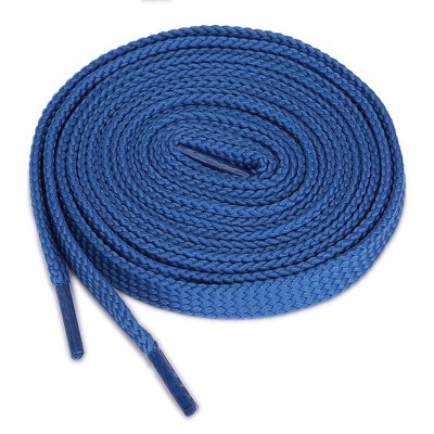 INSPIRE CHIC Double Layer Hollow Thick Flat Shoelaces 2 Pairs Blue 120cm / 47.24" | Target