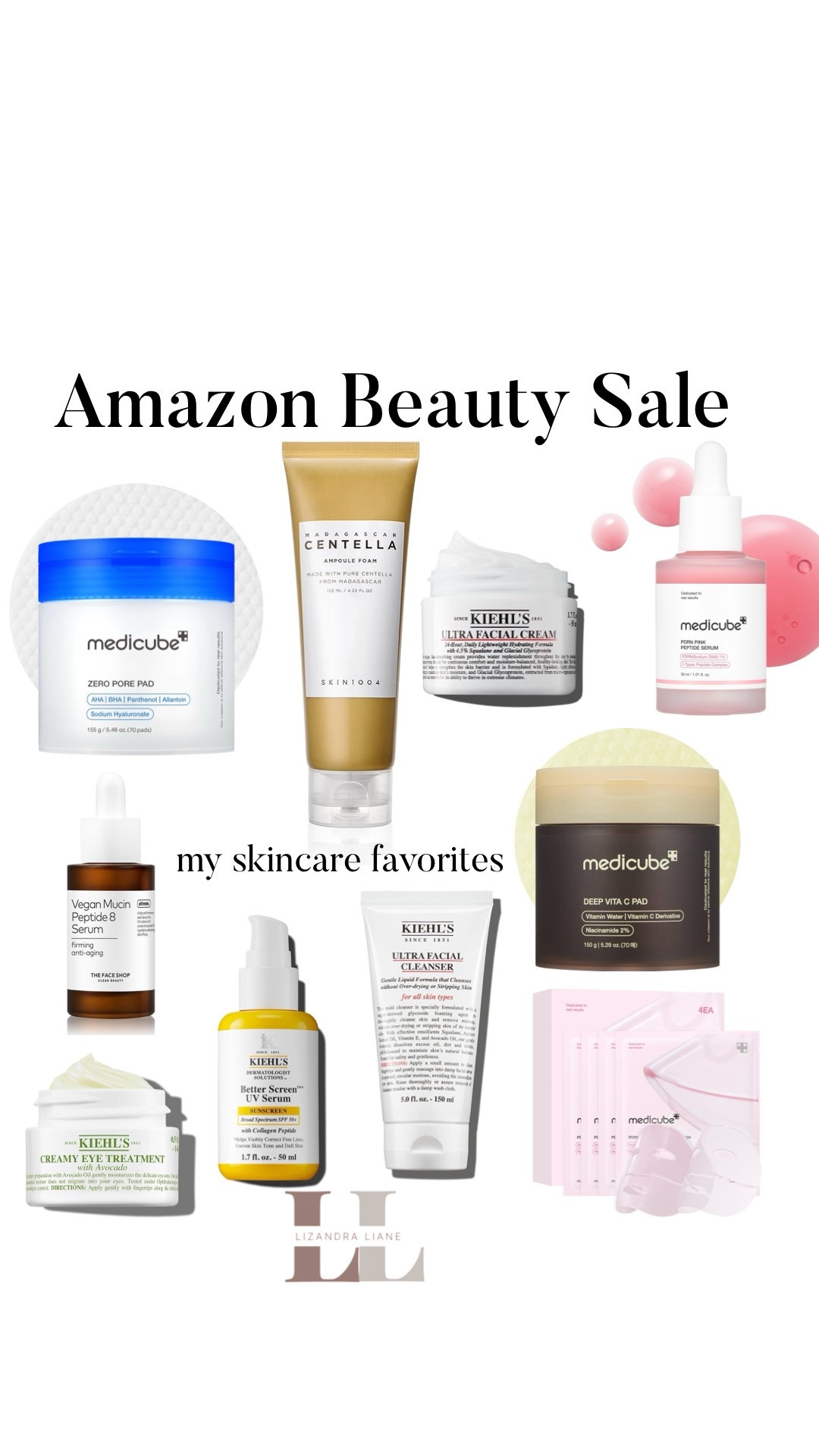 Amazon beauty Sale! My skincare favs, Kiehls and Korean skincare products are all I have been using for the past few months and my skin is feeling so great! 

#LTKFindsUnder50 #LTKTravel #LTKBeauty