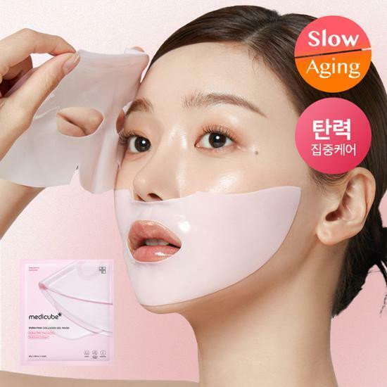 medicube PDRN Pink Collagen Gel Mask Sheet 1ea | OLIVE YOUNG Global | Olive Young Global