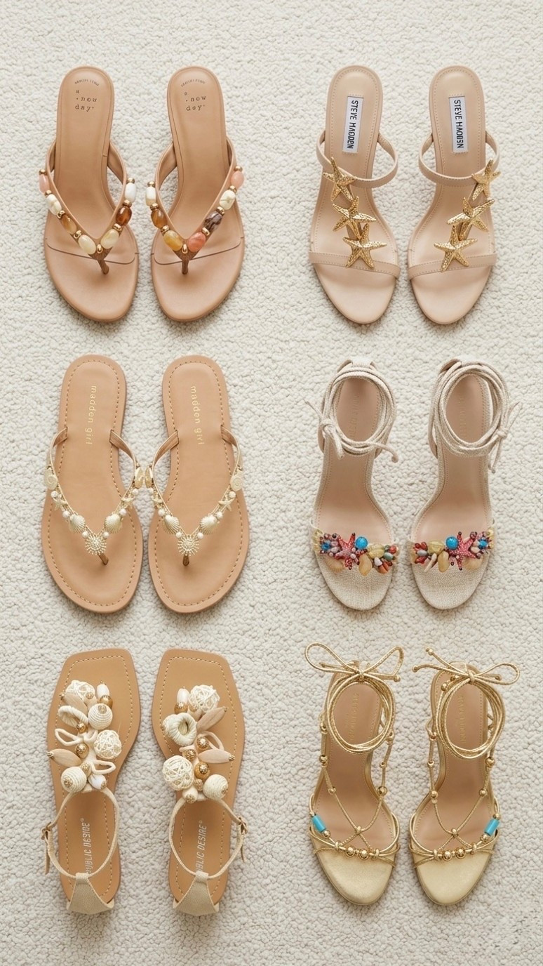 The perfect summer sandals and heels 🥥🌴🐚

#LTKootd #LTKSeasonal #LTKgrwm