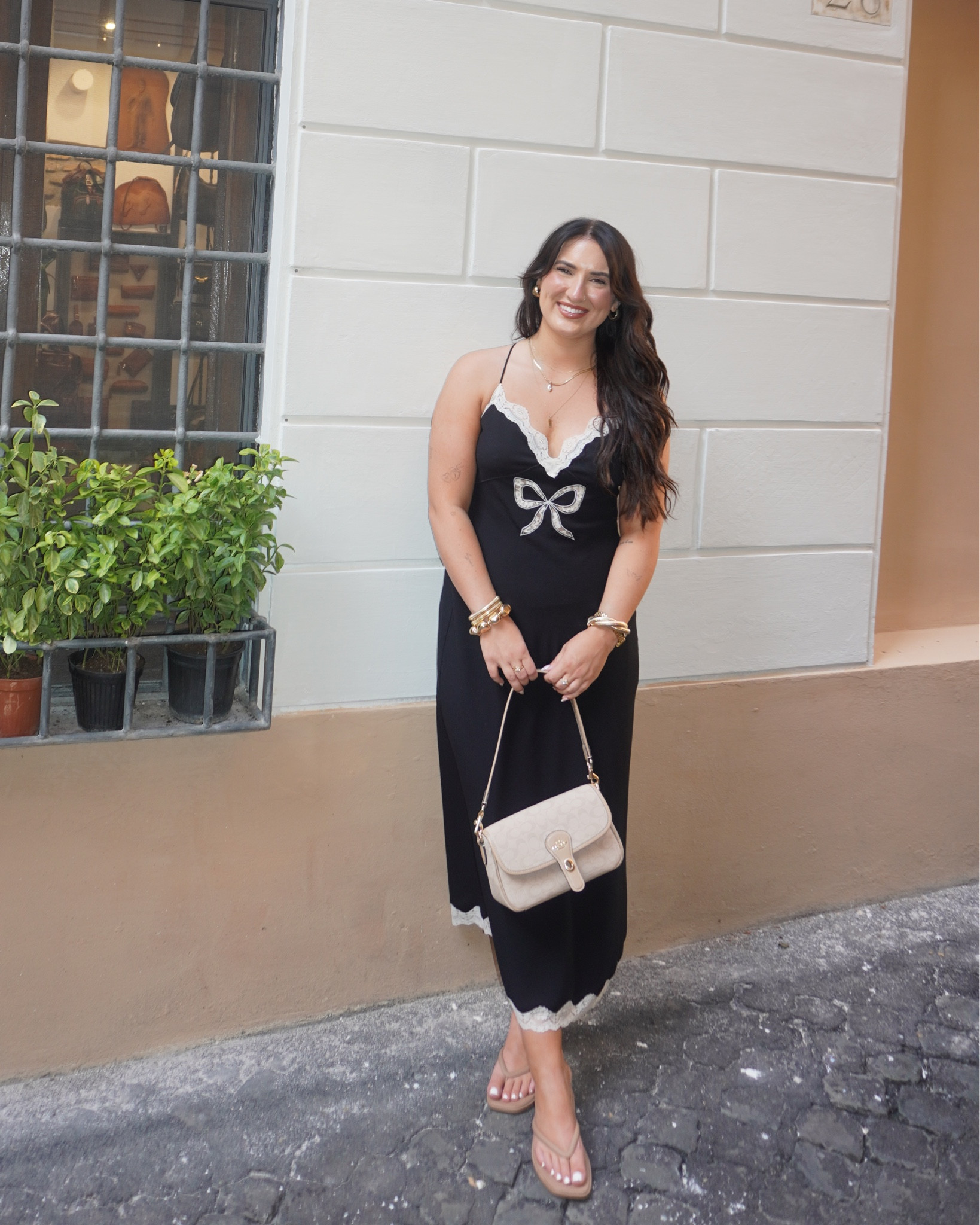 love shack fancy Manuela bow dress from my nuuly, can’t find a link. 