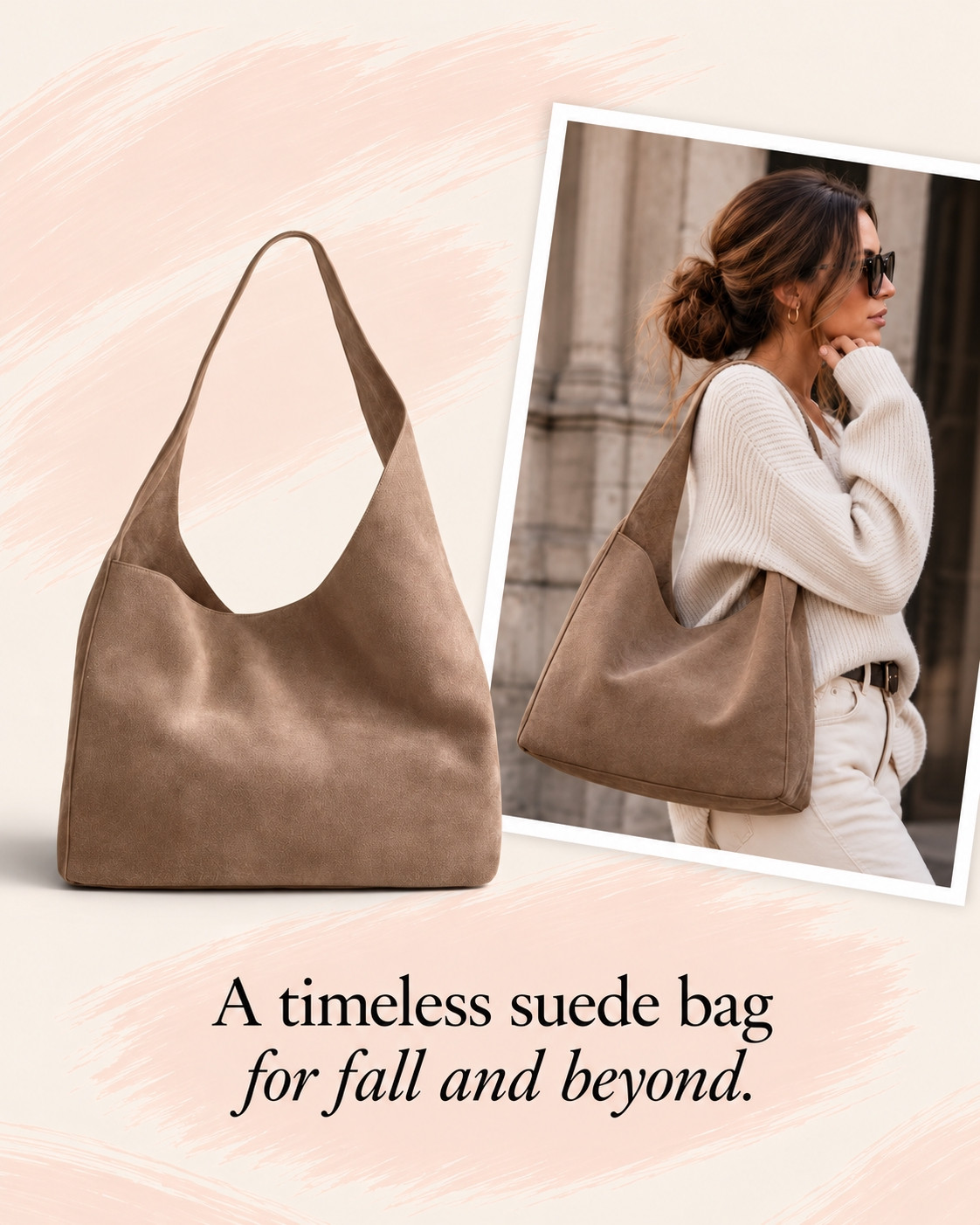 A timeless, sweet bag for fall and beyond ￼