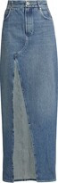 Alexander Wang Bonded-Seams Denim Maxi Skirt | Saks Fifth Avenue