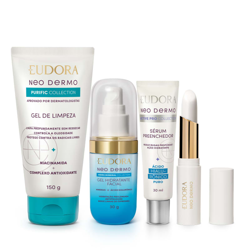 Combo Neo Dermo (4 itens) | Eudora | Eudora (BR)