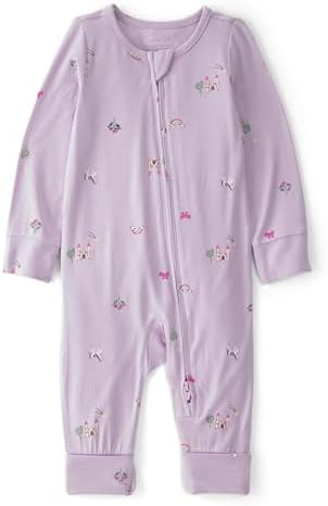Carter's baby-girls Purelysoft Sleep and Play Pajamas | Amazon (US)