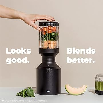 Beast Blender + Hydration System | Blend Smoothies and Shakes, Infuse Water, Kitchen Countertop Desi | Amazon (US)