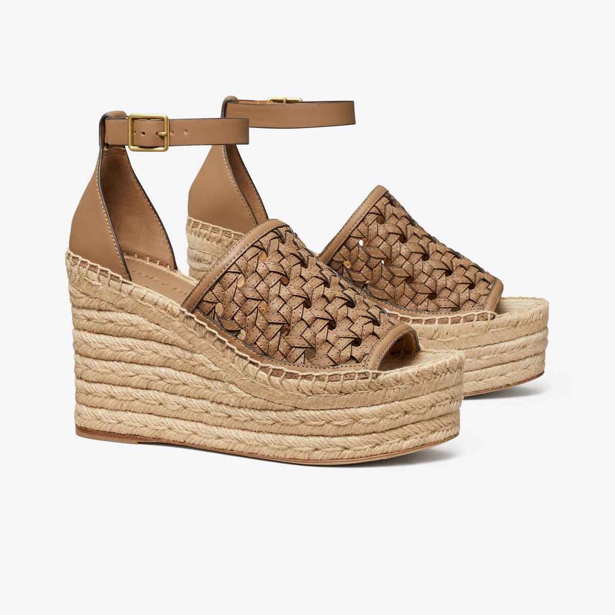 Basket-Weave Espadrille Wedge | Tory Burch (US)