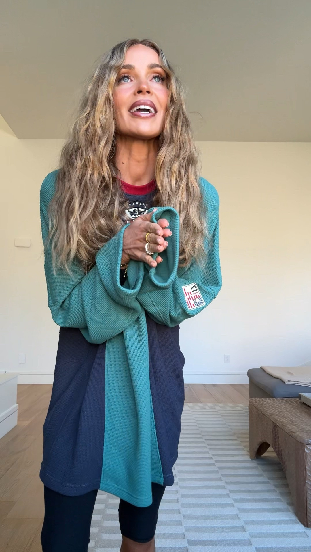 Extra cozy game day fit today 