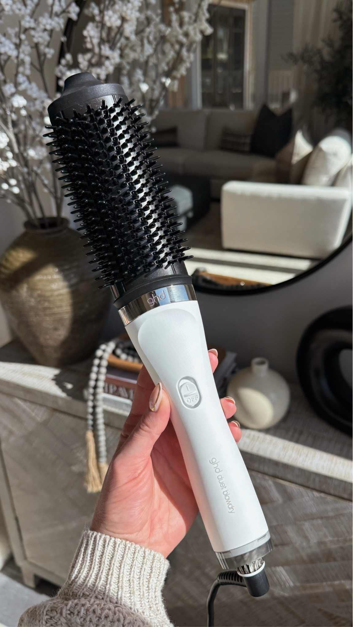 I love to gift hair tools because they’re practical and exciting! This 2-in-1 hair dryer brush styles hair from wet to dry with no heat damage. Perfect for smooth, 90’s- inspired blowouts 💁‍♀️ I love using this tool with the two Olaplex products from their sleek hair styling set.

#LTKHoliday #LTKGiftGuide #LTKBeauty