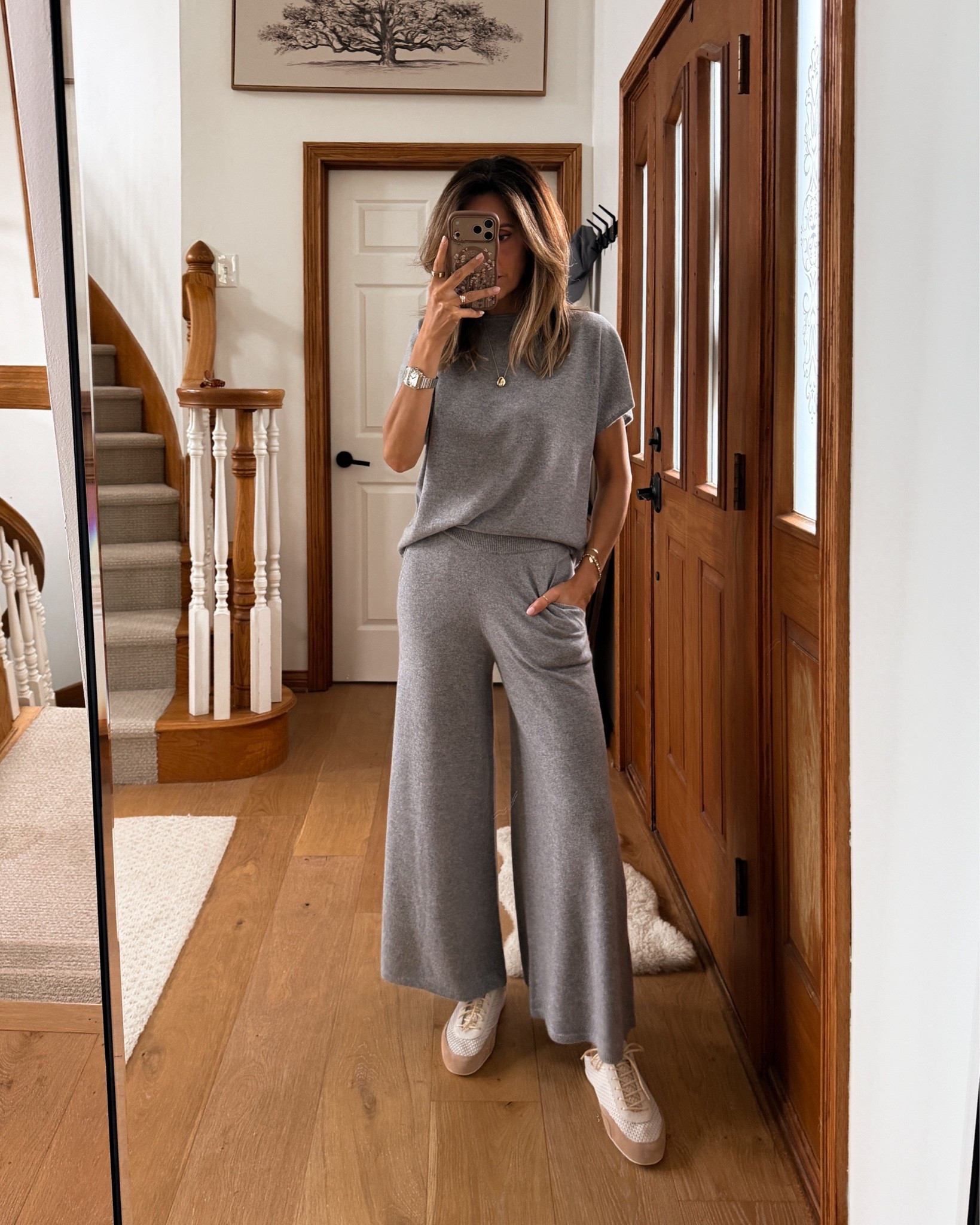 NSale favorite cashmere find: this set is so good I got another one this year! Once you try it you will want to wear it daily. Great for travels, lounging, hosting, running errands, drop off and pick up, and even to wear over your workout set! Size xs

#LTKootd #LTKgrwm #LTKSaleAlert