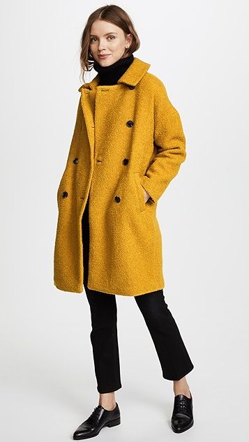 Double Breasted Boucle Coat | Shopbop