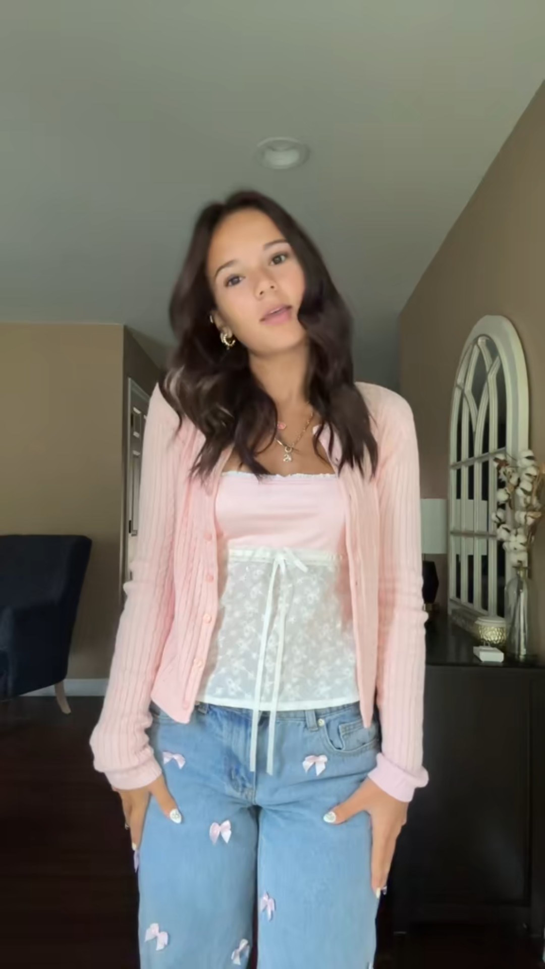 Pink outfit, back to school outfit, fall outfit 