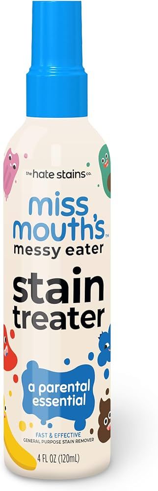 Miss Mouth's Messy Eater Stain Treater Spray - 4oz Stain Remover - Newborn & Baby Essentials - No... | Amazon (US)