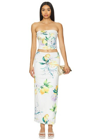 Kim Skirt Set in Black | Revolve Clothing (Global)