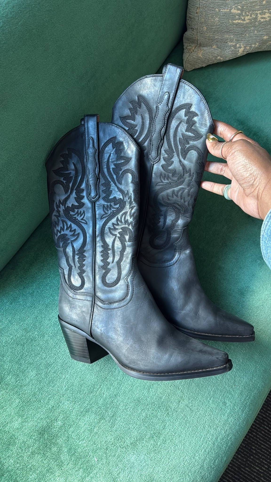 Boots I wore to the rodeo 

#LTKSpringSale #LTKFestival #LTKootd