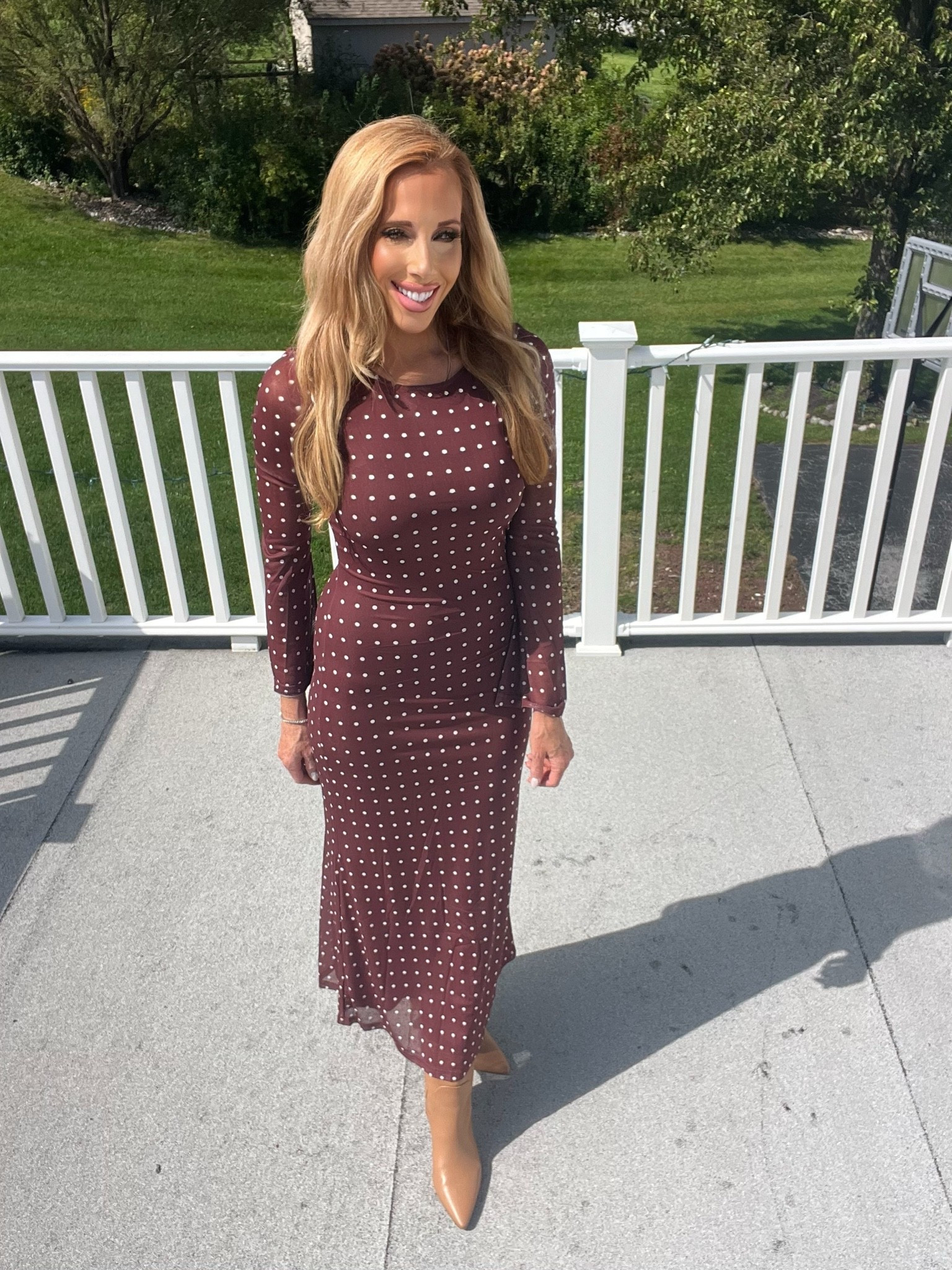 Gorgeous polka dot maxi dress ❤️❤️

#LTKmomlife #LTKootd #LTKdayinmylife