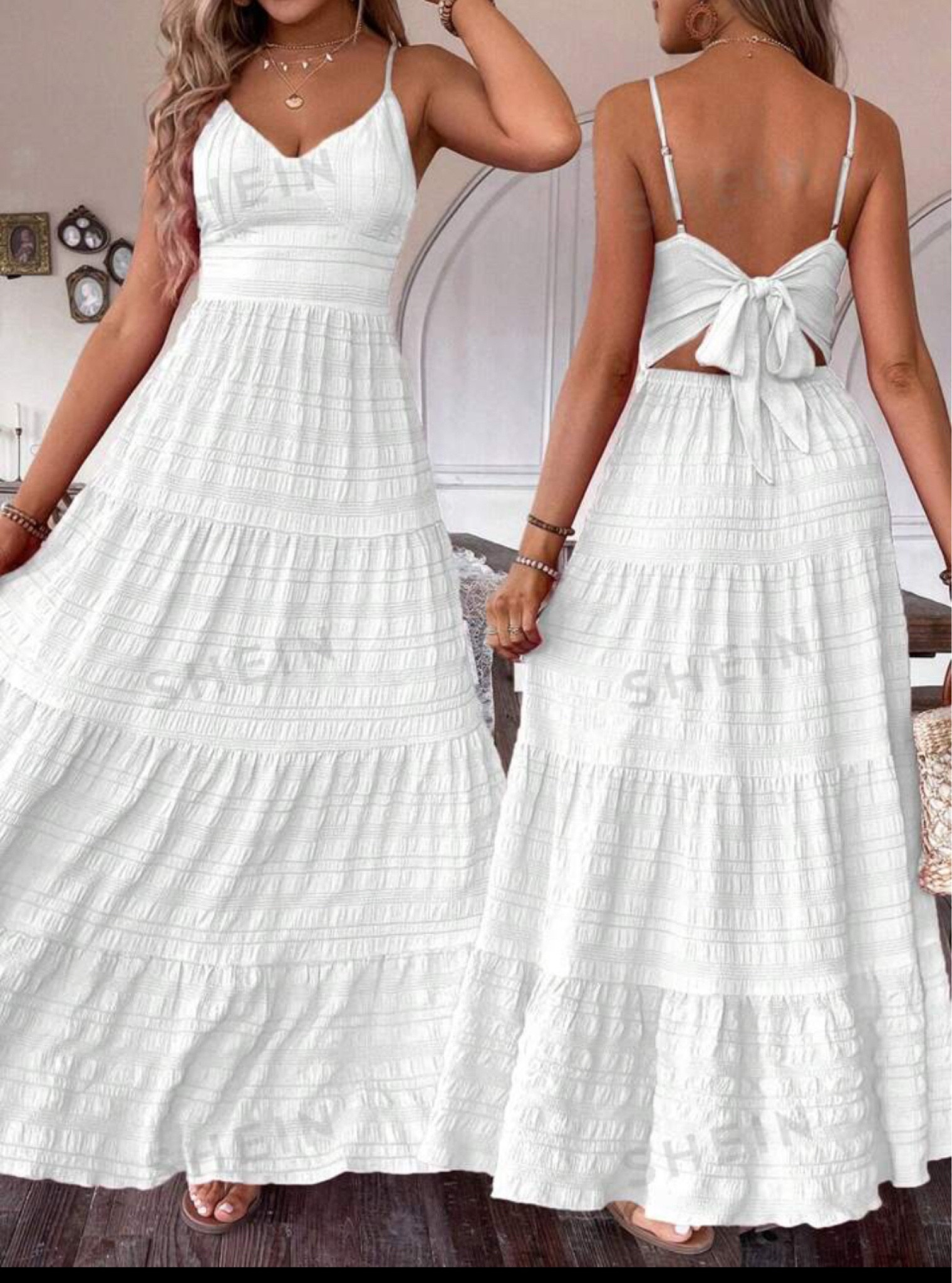 Shein white dress for vacation. Sizes 2-12

#shein

#LTKtravel #LTKfindsunder50