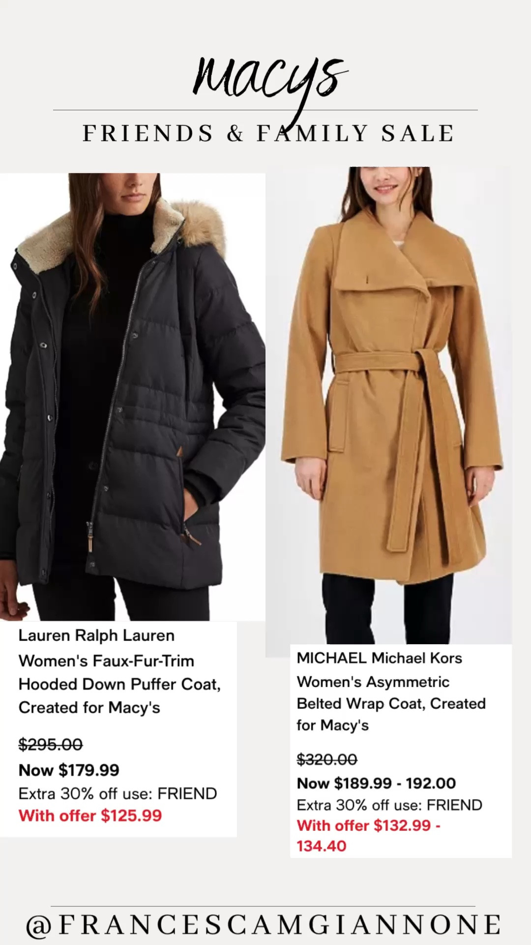 Michael Kors Women's Hooded Belted Trench Coat, Created for Macy's - Macy's