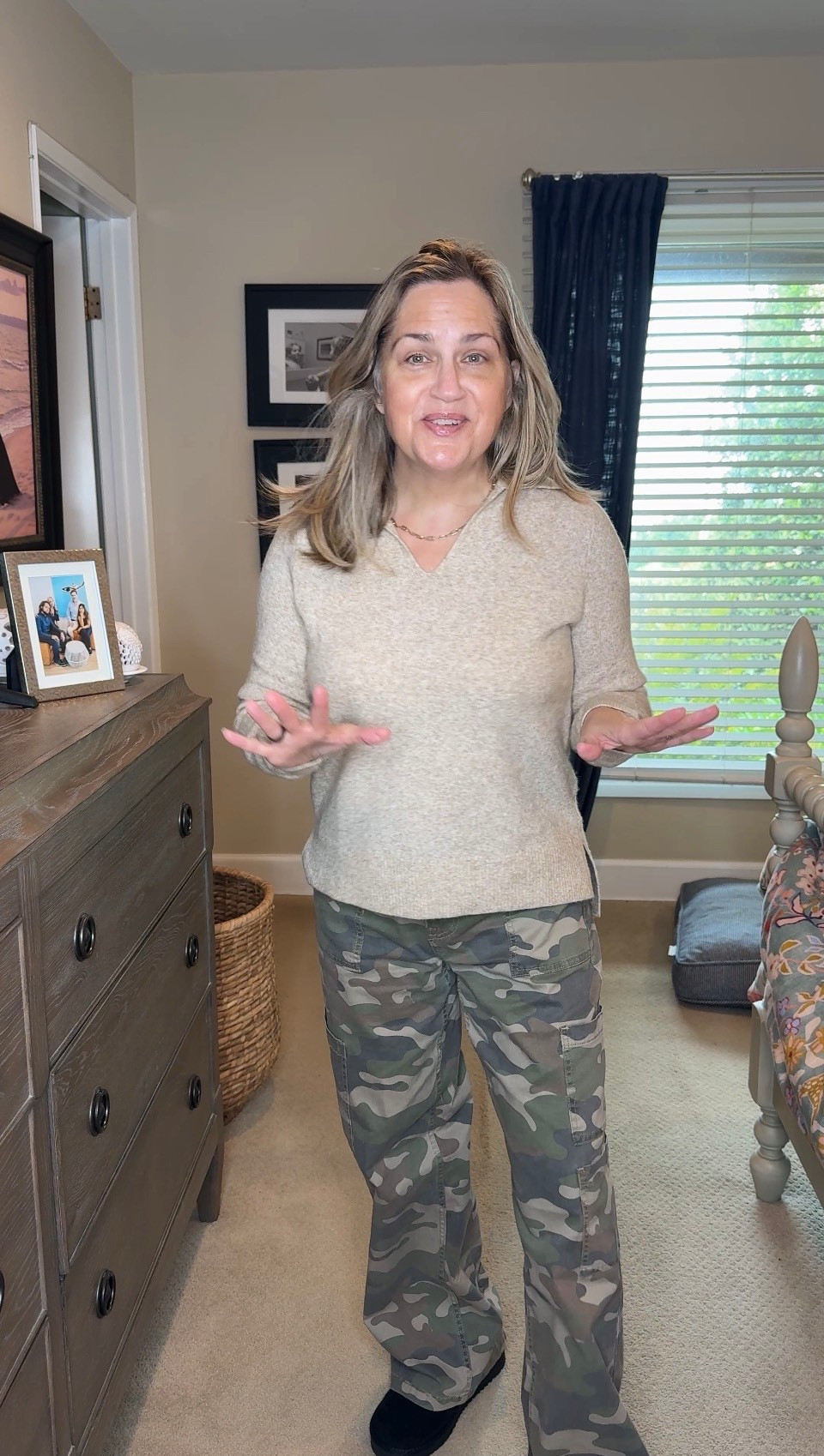 These $16.99 continue to be a best seller! Pants come in other prints &  different lengths.  This sweater is on clearance for $15 & $9 




#LTKdayinmylife #LTKootd #LTKOver40