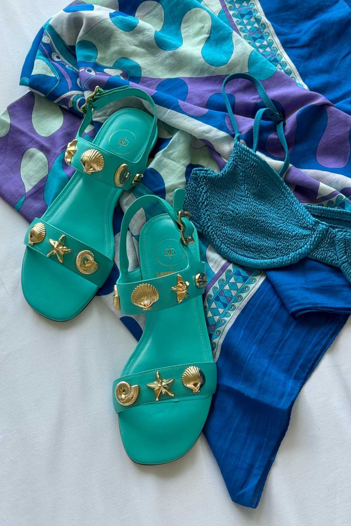 These Larroude shell-detailed sandals are everything 

#LTKSeasonal #LTKtravel #LTKswim