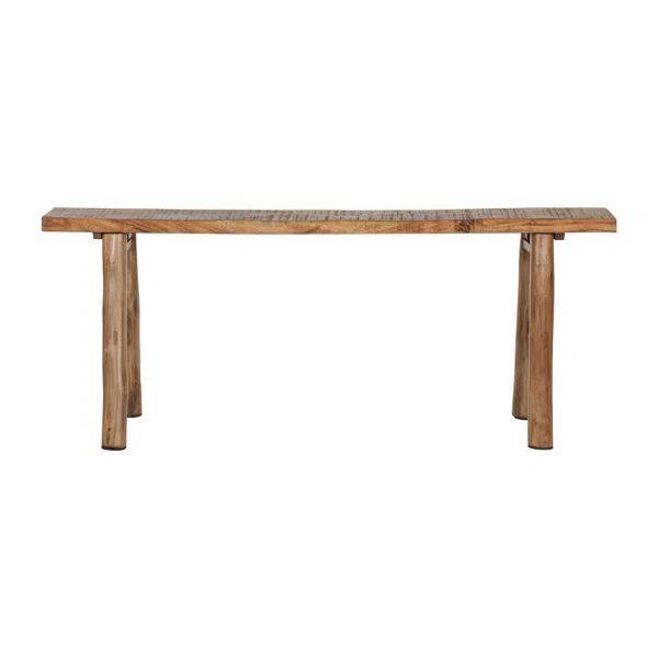 Santorini Solid Wood Bench | Wayfair North America