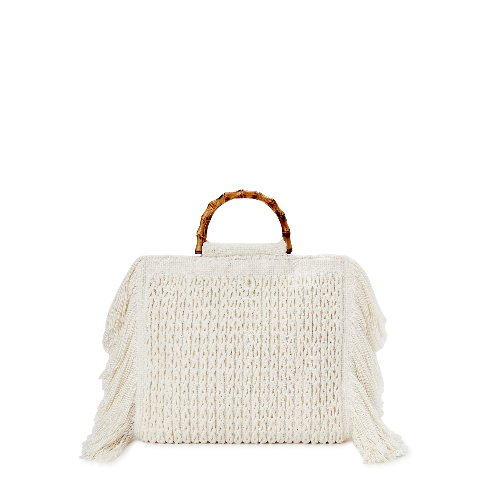 Scoop Fringed Carpet Bag | Walmart (US)