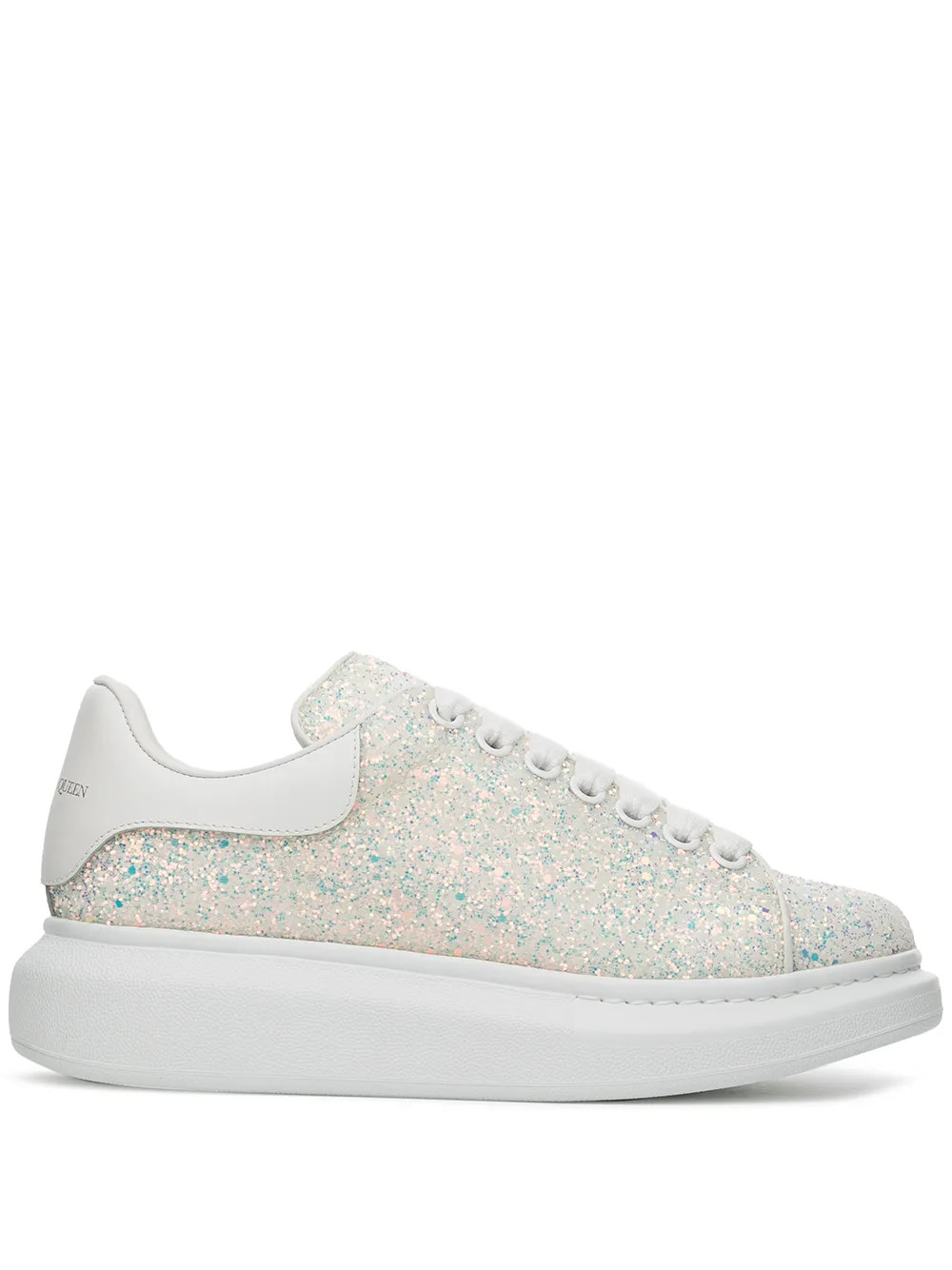 Alexander McQueen Oversized Glitter Chunky Trainers - Farfetch | Farfetch Global