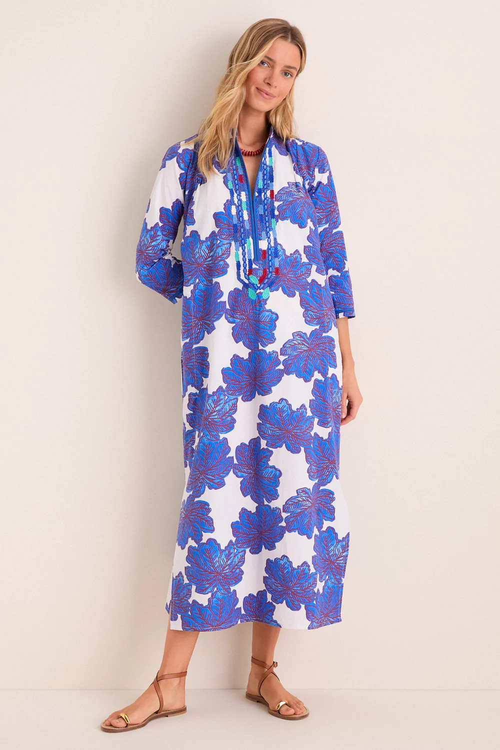 Blue Eenika Clorinda Long Kurta | Tuckernuck (US)