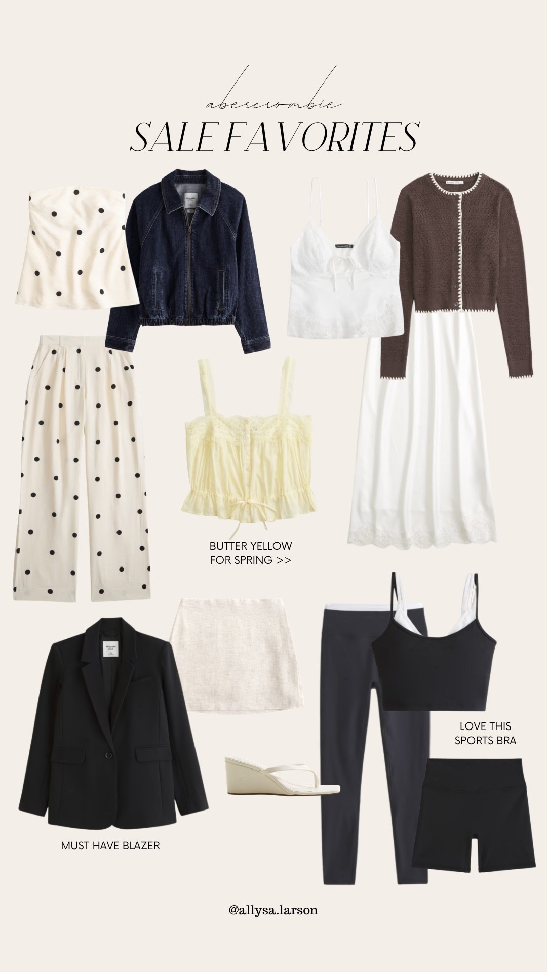 Sharing some of my favorite items from the Abercrombie sale - BOGO 50% off until 4/20

#LTKSeasonal #LTKootd