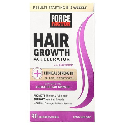 Force Factor Hair Growth Accelerator, 90 Vegetable Capsules | Target