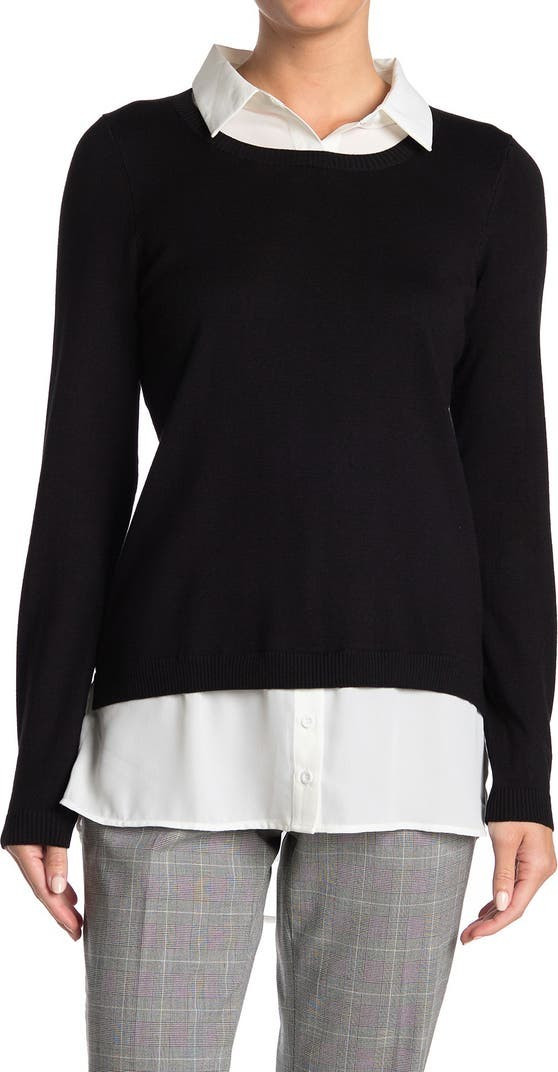 Solid Twofer Sweater | Nordstromrack | Nordstrom Rack