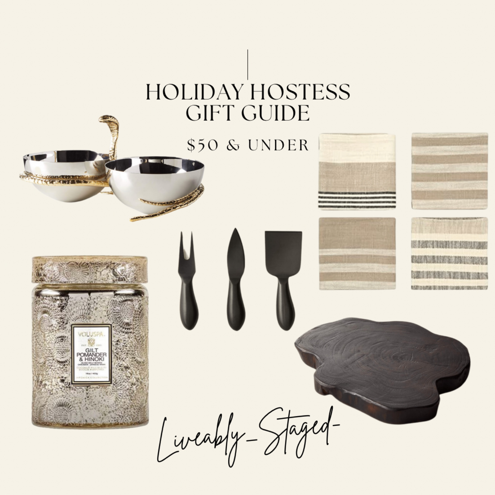 #giftguide 

#LTKHoliday #LTKSeasonal #LTKunder50