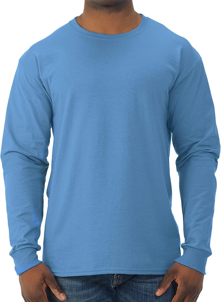 Jerzees Cotton Blend Long Sleeve Tees | Amazon (US)