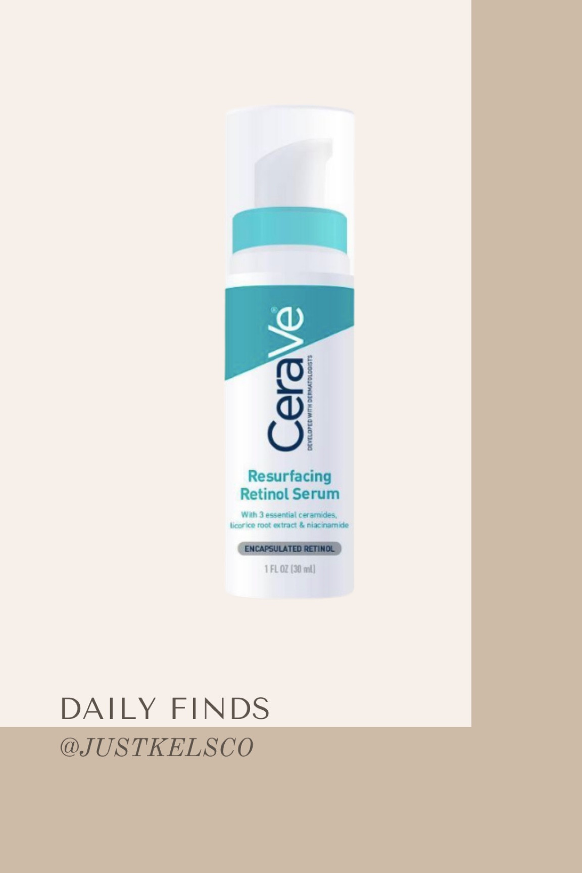 target find // cerave retinol serum under $20 

#LTKsalealert #LTKFind #LTKbeauty