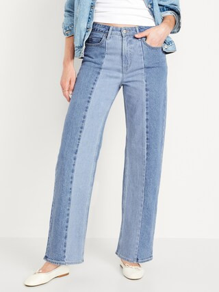 Extra High-Waisted Wide-Leg Jeans | Old Navy (US)