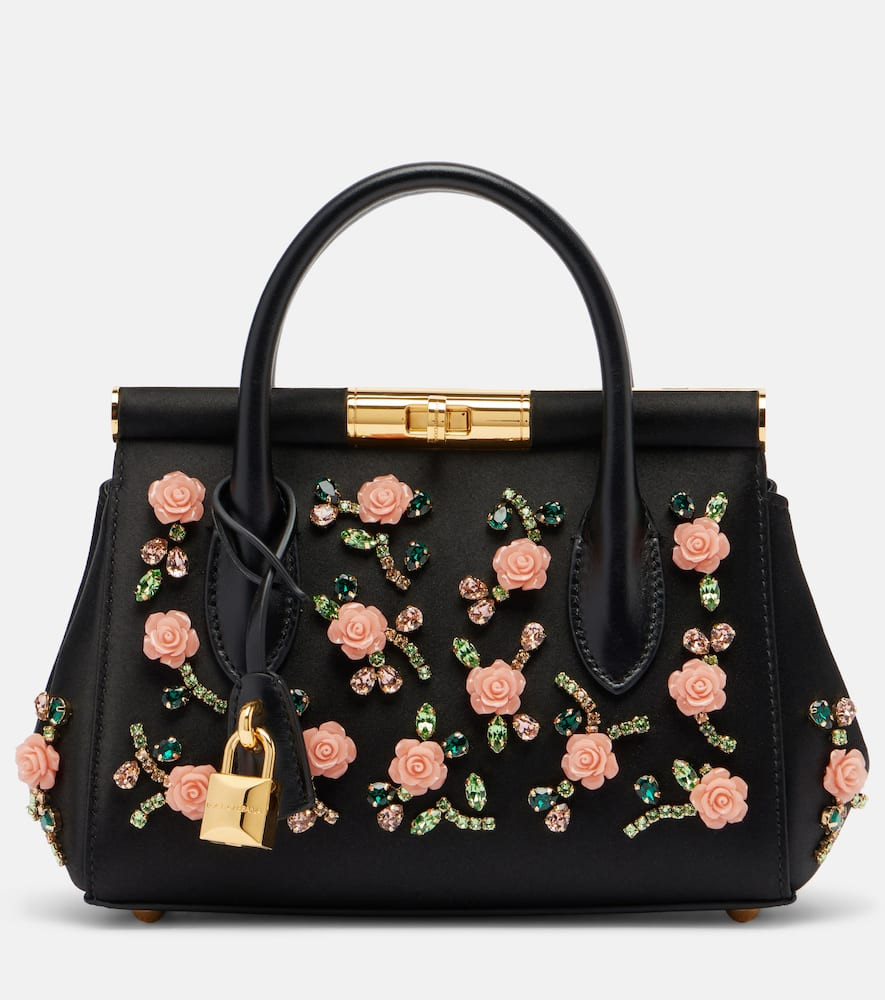 Dolce&Gabbana Marlene Day Mini embellished top-handle bag | Mytheresa (US/CA)